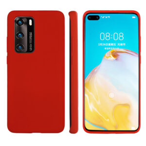 Huawei P Serie Einfach Handyhülle Huawei p40 Einfarbig Silikon