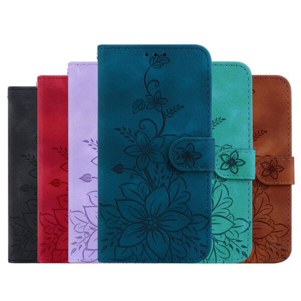 Huawei P Serie Huawei p40 lite Leder Drucken Mode Handyhülle