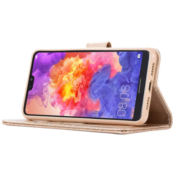 Huawei P Serie TPU + PU Huawei p20 Mode Feiner Glanz Handyhülle – Bild 3