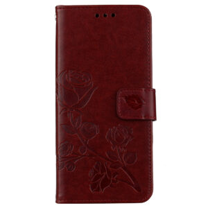Huawei P Serie Rose geprägt Huawei P10 Lite Handyhülle Leder Mode