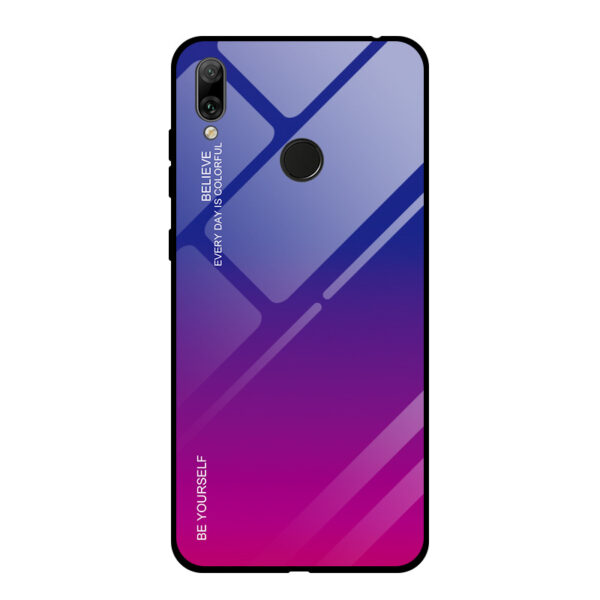 Huawei P Serie TPU + gehärtetes Glas Mode Huawei P20 Lite (2018) Handyhülle Farbverlauf – Bild 8