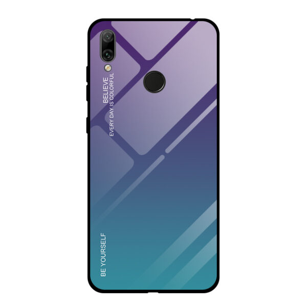 Huawei P Serie TPU + gehärtetes Glas Mode Huawei P20 Lite (2018) Handyhülle Farbverlauf – Bild 7