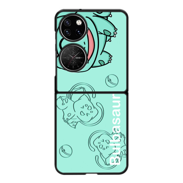 Huawei P Serie Mode Huawei P50 Pocket Pikachu Handyhülle PU – Bild 10