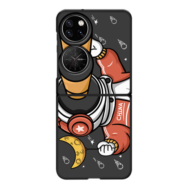 Huawei P Serie Mode Huawei P50 Pocket Pikachu Handyhülle PU – Bild 12