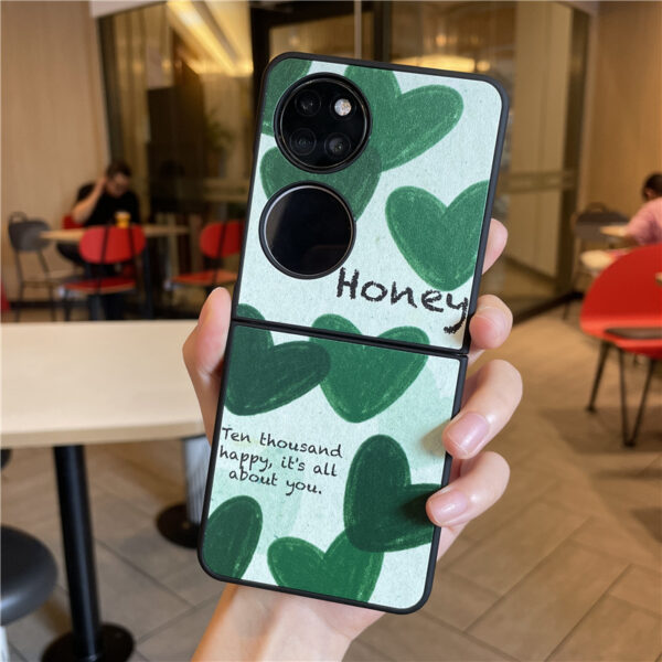 Huawei P Serie Mode Huawei P50 Pocket Pikachu Handyhülle PU – Bild 16