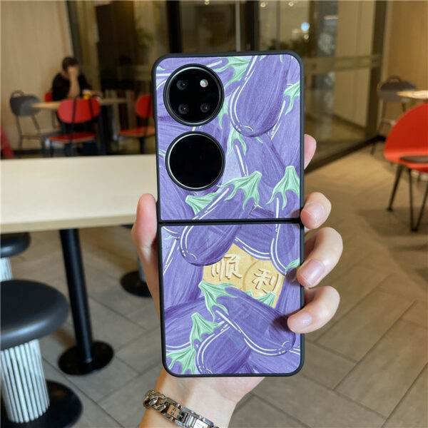 Huawei P Serie Mode Huawei P50 Pocket Pikachu Handyhülle PU – Bild 18