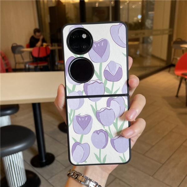 Huawei P Serie Mode Huawei P50 Pocket Pikachu Handyhülle PU – Bild 19