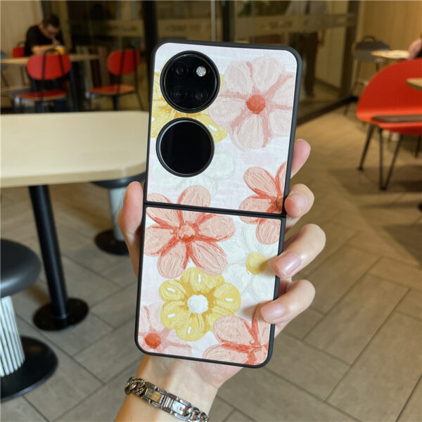 Huawei P Serie Mode Huawei P50 Pocket Pikachu Handyhülle PU – Bild 20