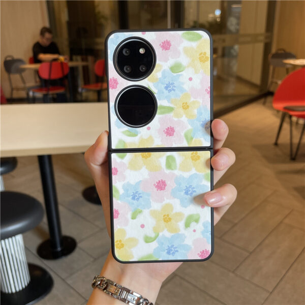 Huawei P Serie Mode Huawei P50 Pocket Pikachu Handyhülle PU – Bild 21