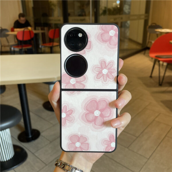 Huawei P Serie Mode Huawei P50 Pocket Pikachu Handyhülle PU – Bild 22