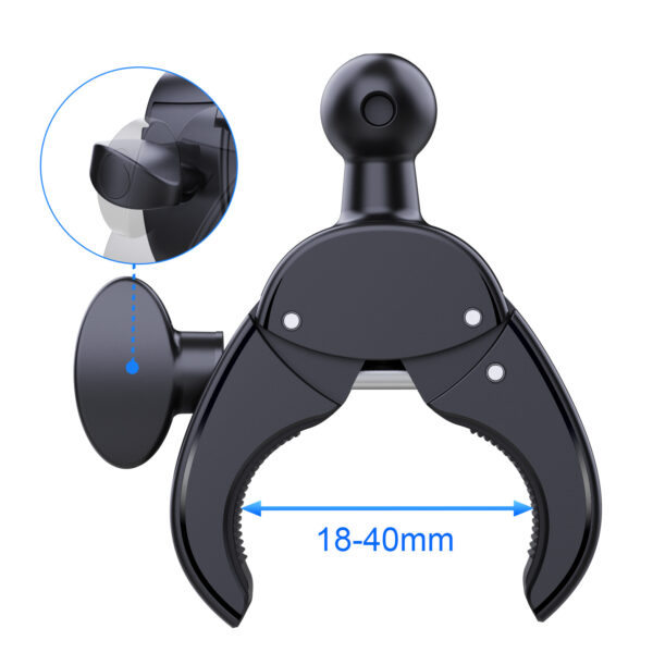 Feytti Handyhalterung Fahrrad Universal Schwarz Einfach Handyhalter – Bild 3