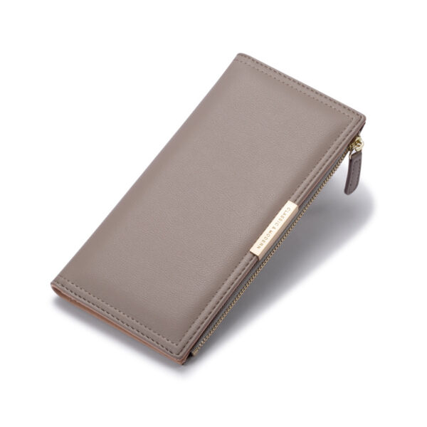 Feytti Geldbörsen und Taschen Universal PU Mode Einfarbig Geldbörse – Bild 3